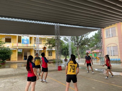 GIẢI BÓNG CHUYỀN HƠI NAM NỮ TẠI TRƯỜNG TH&THCS MÊ LINH CHÀO MỪNG KỈ NIỆM 43 NĂM NGÀY NHÀ GIÁO VIỆT NAM 20/11