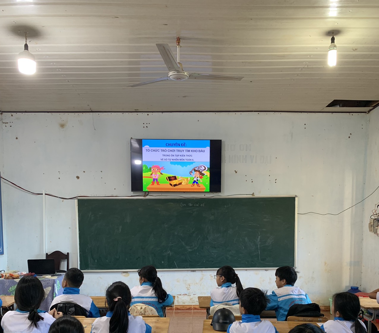 CHUYÊN ĐỀ:TỔ CHỨC TRÒ CHƠI TRUY TÌM KHO BÁU TRONG ÔN TẬP KIẾN THỨC VỀ SỐ TỰ NHIÊN MÔN TOÁN 6